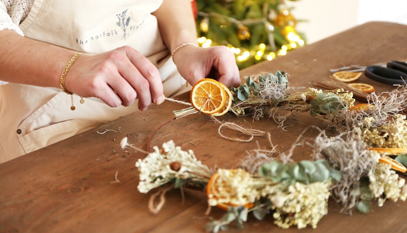 Wreath making